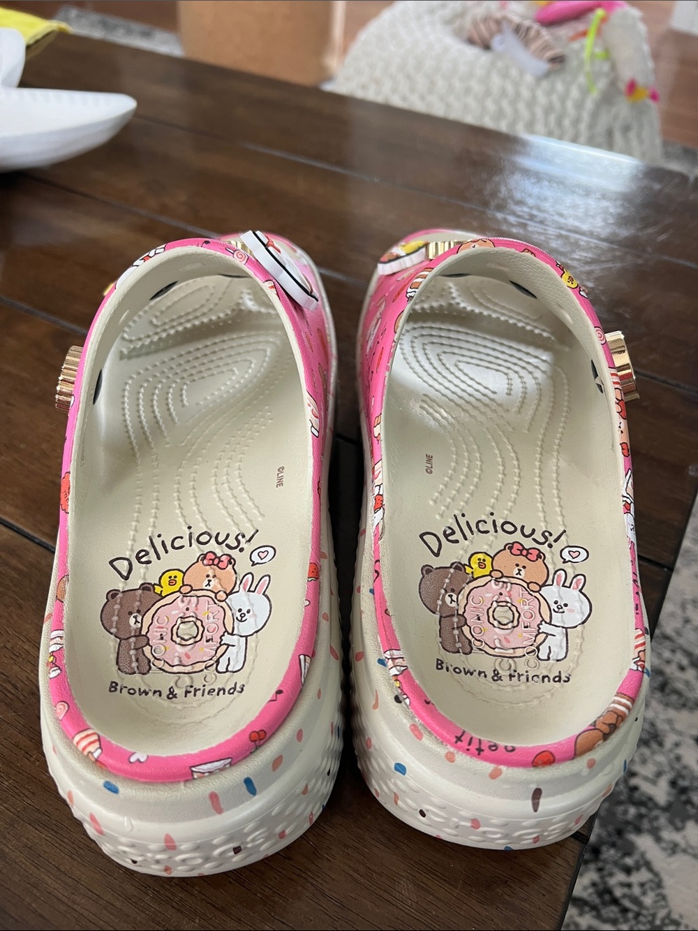 Pink Character plataform Sandals - Picture 4 of 12